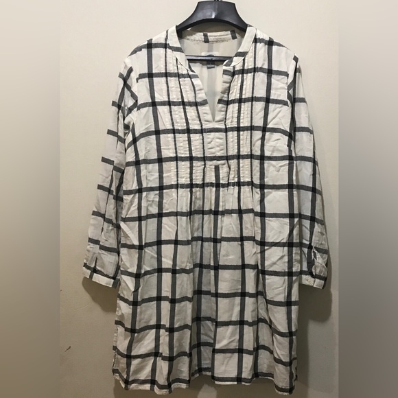 Old Navy Plaid swing dress L - Picture 2 of 7